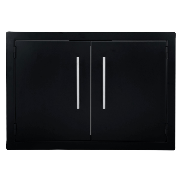 Puerta Doble Pequeña Negra