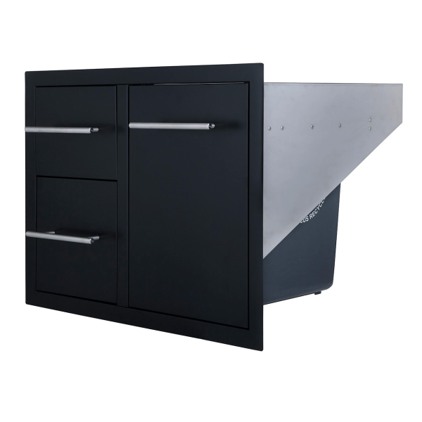 cajón de acero inoxidable