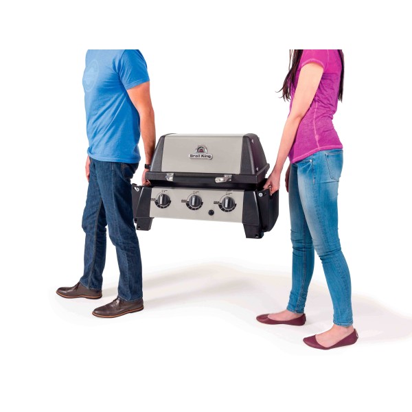 barbacoa fácil de transportar