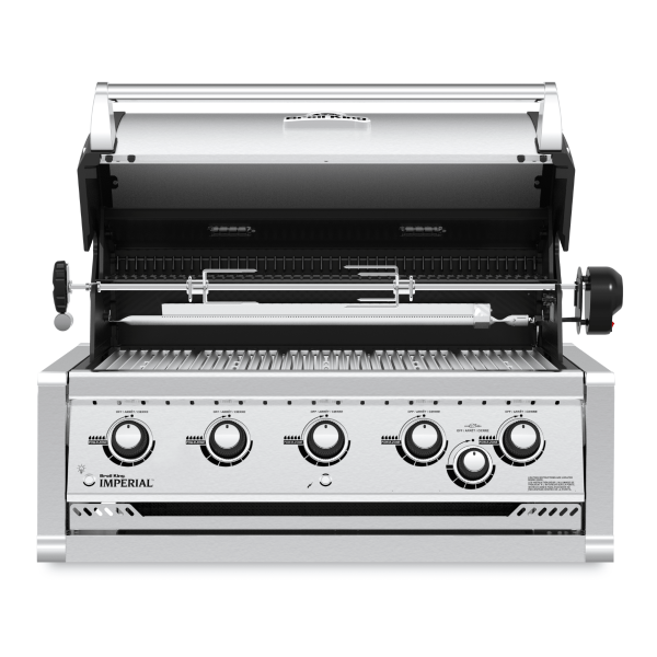 barbacoa de encastrar broil king con rustidor