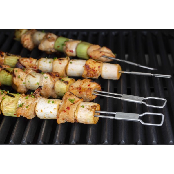 parrilla de hierro fundido