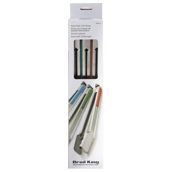 Set de 3 Pinzas Inox