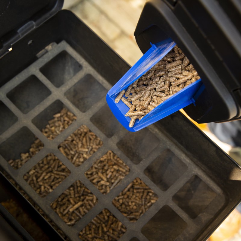 Recipiente para Almacenar Pellets
