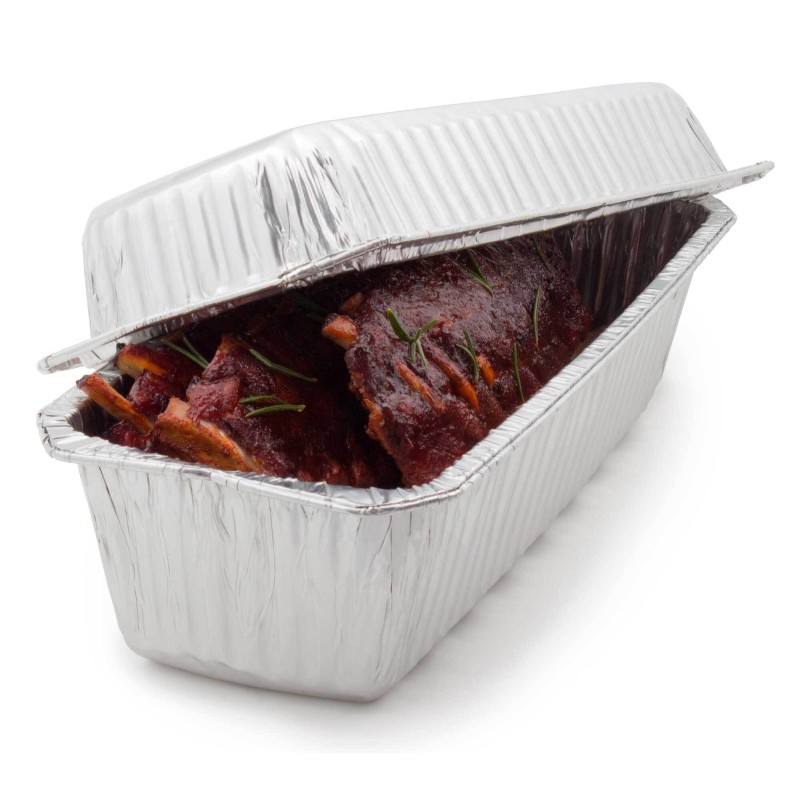 asador para costillas de aluminio