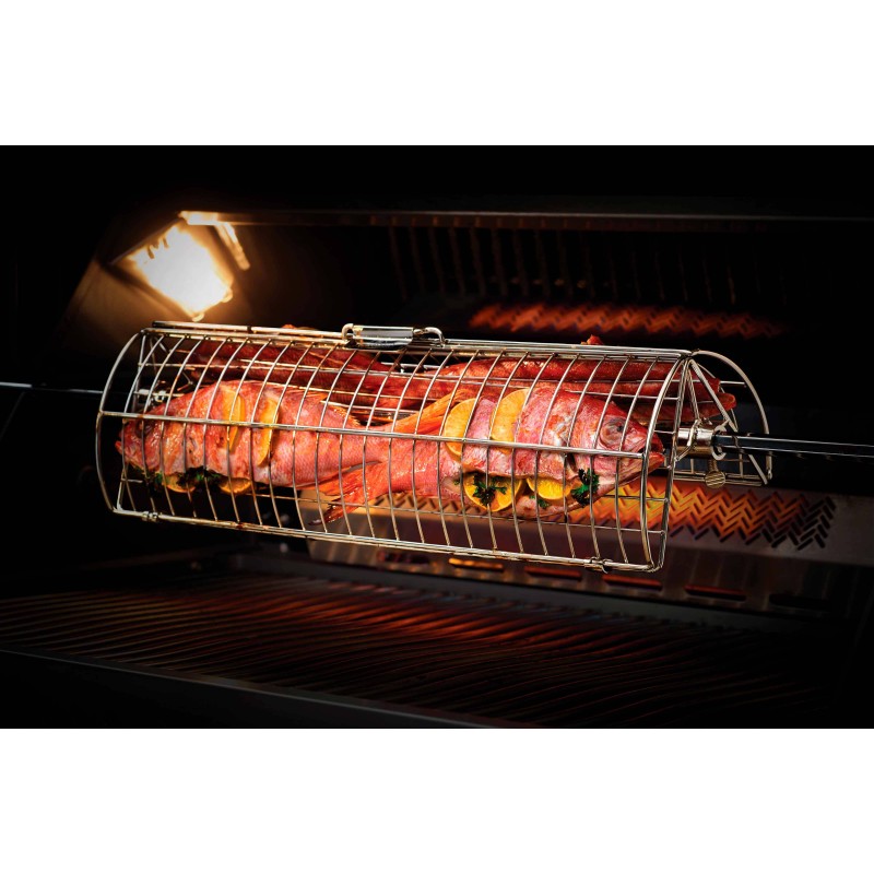 cesta de acero inoxidable napoleon