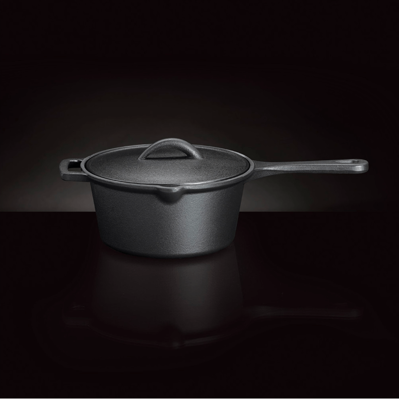 olla de hierro fundido