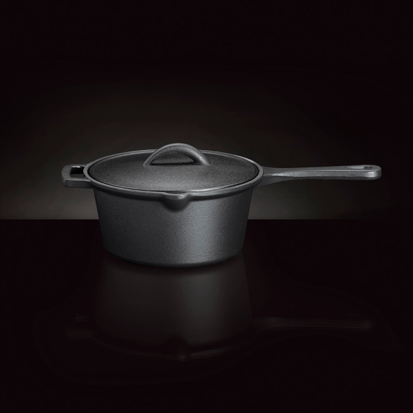 olla de hierro fundido