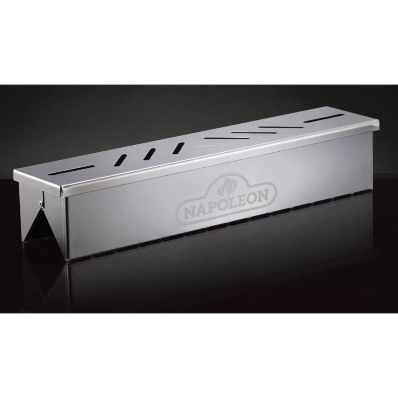 caja ahumadora de acero inoxidable