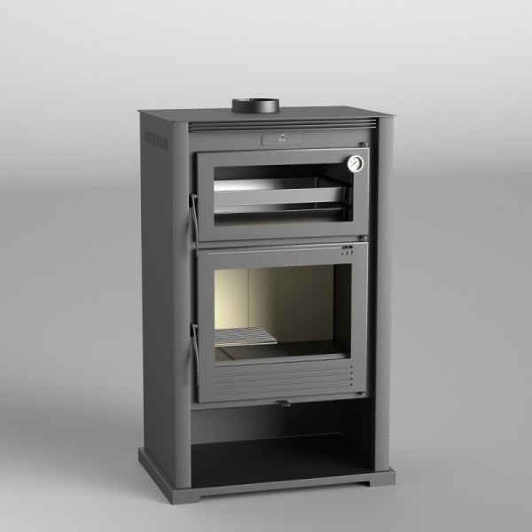 estufa frontal con horno