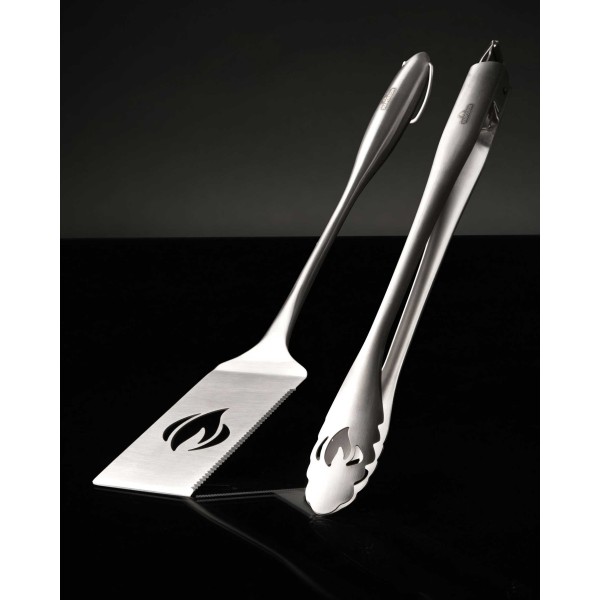 Juego de pinzas de acero inox