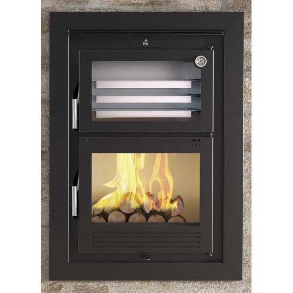 Horno de leña para encastrar HLI-100 F