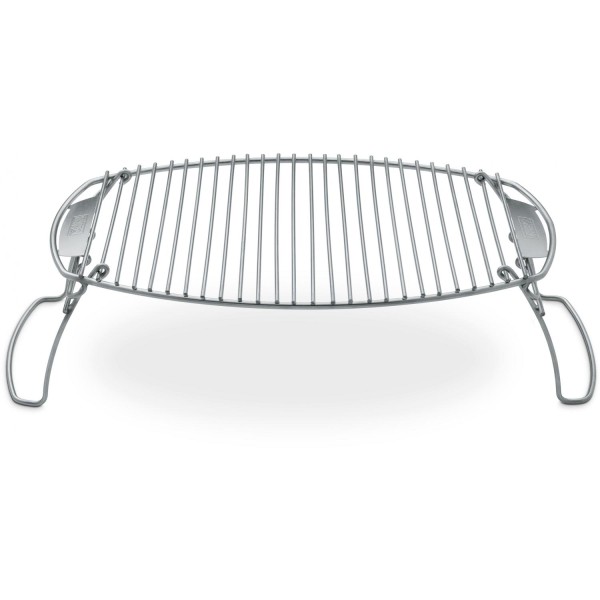 Rejilla elevada para coccion weber en acero inoxidable