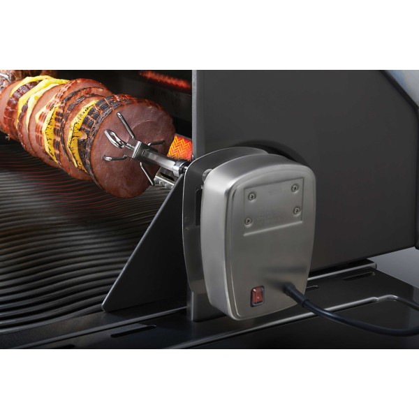 asador de acero inoxidable