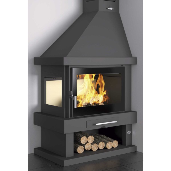 Chimenea de leña C-302 IK