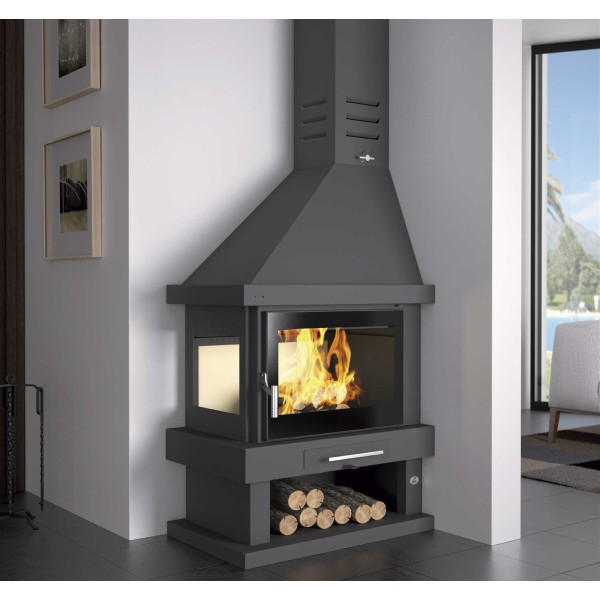 Chimenea de leña C-302 IK