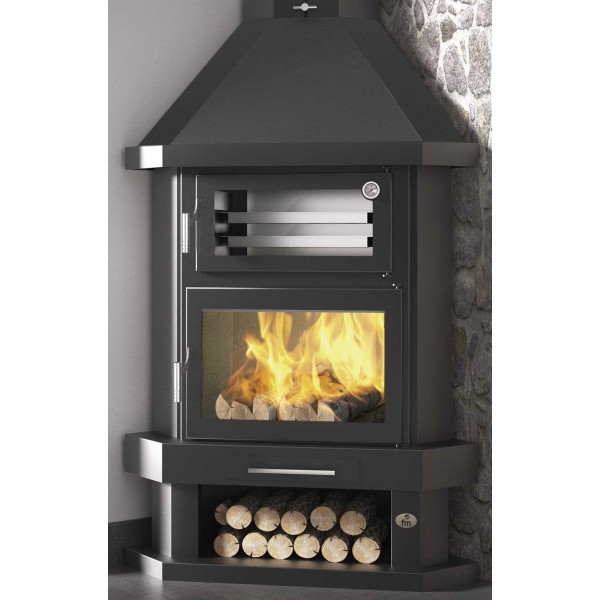 Chimenea de leña C-300 RH