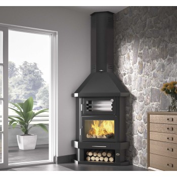 Chimenea de leña C-300 RH 2
