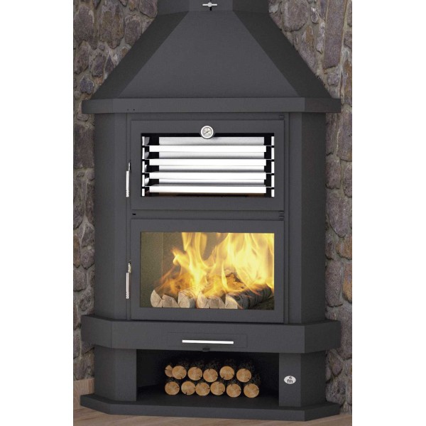Chimenea de leña C-200 RH