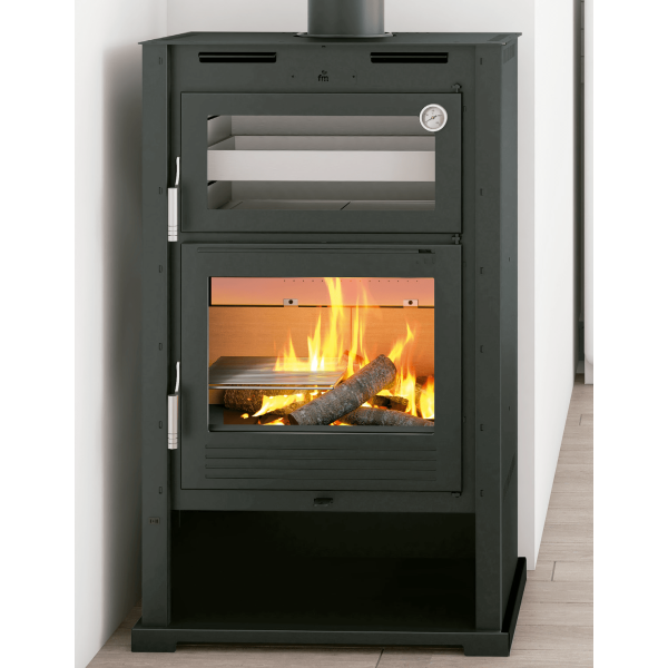 Estufa de leña con Horno M-107 T