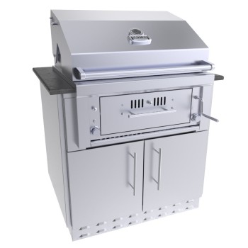 Módulo Inox. para barbacoa Carbón y Leña Híbrida 2