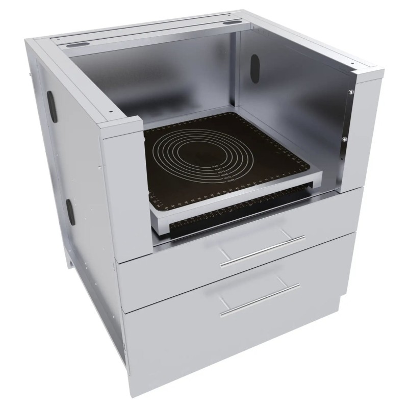 Módulo de acero inoxidable para kamado
