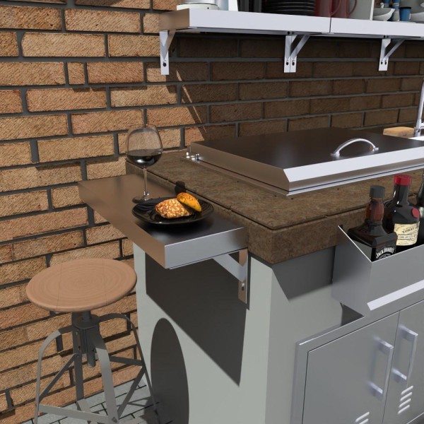 Estante plano Inox Sunstone
