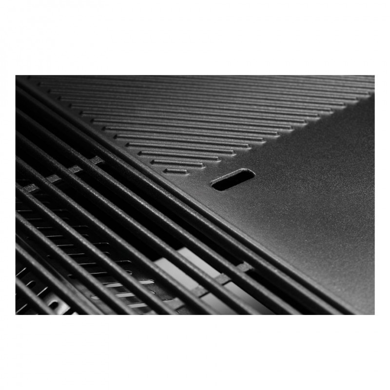 plancha de hierro fundido