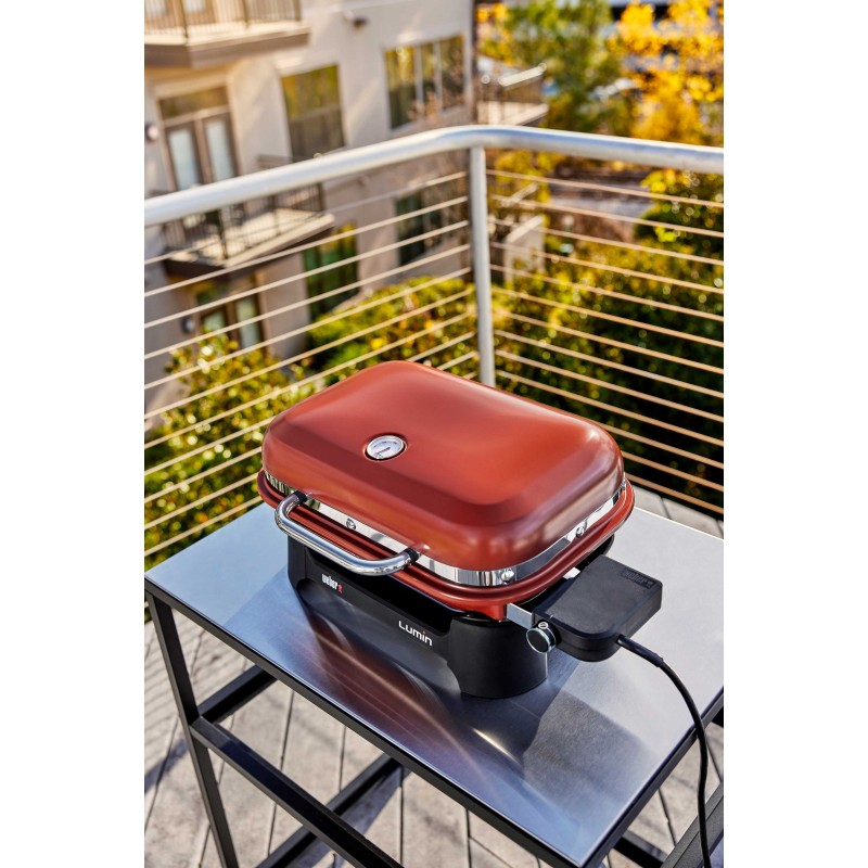 Barbacoa Eléctrica Lumin Compact 1000 Roja