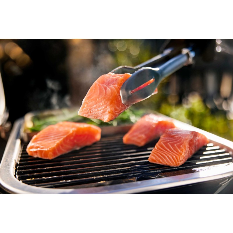 parrilla de hierro fundido