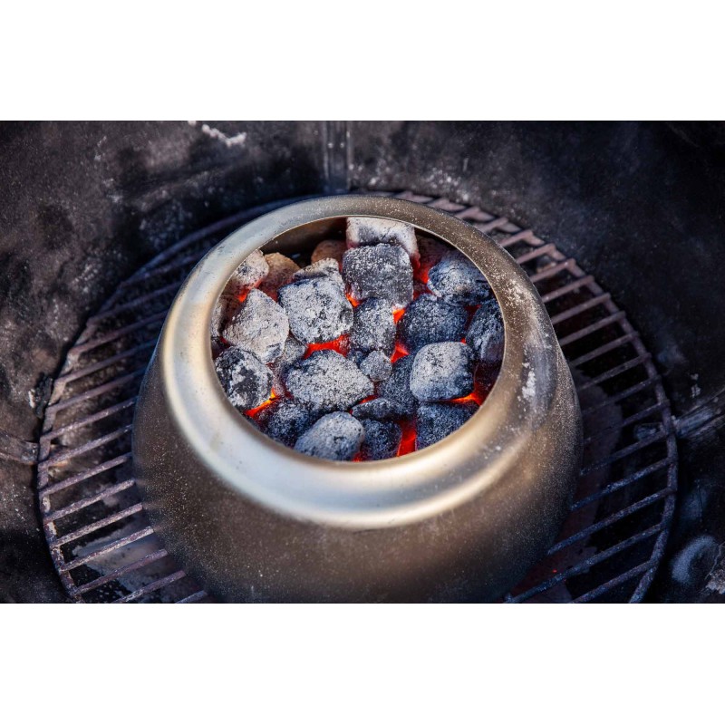 barbacoa de carbón
