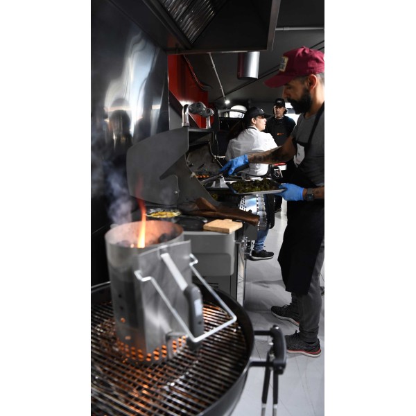 barbacoa de gas y de carbón weber