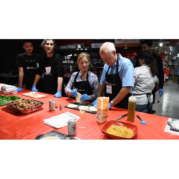 Cursos presencial de barbacoa en grupo
