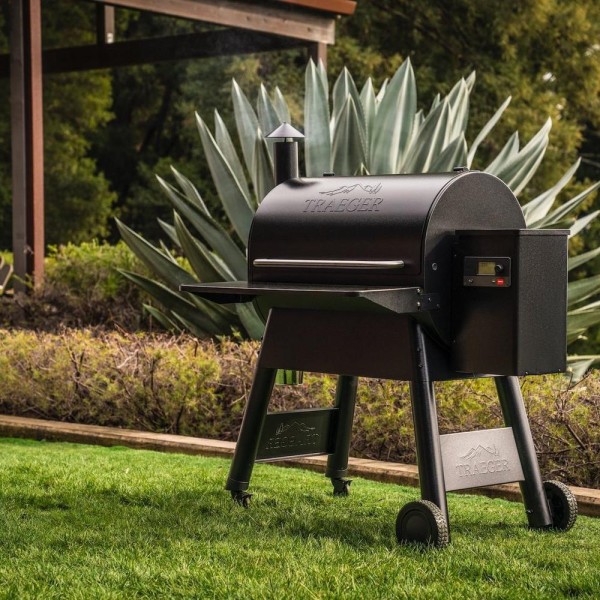 barbacoa de pellets