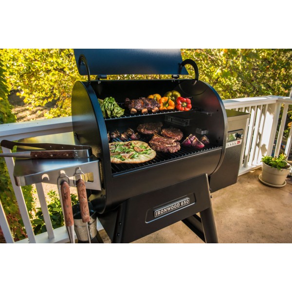 barbacoa de pellets