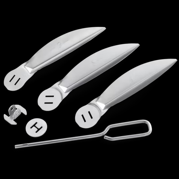 Kit sistema de limpieza One-Touch de acero inoxidable para barbacoa Ø 57 cm