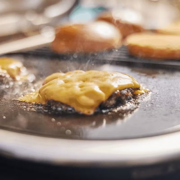 plancha de hierro fundido