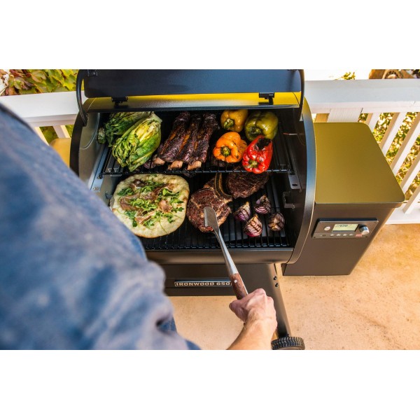 barbacoa de pellets