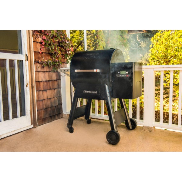 barbacoa de pellets
