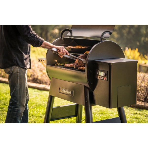 barbacoa de pellets