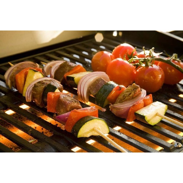 parrilla de hierro fundido
