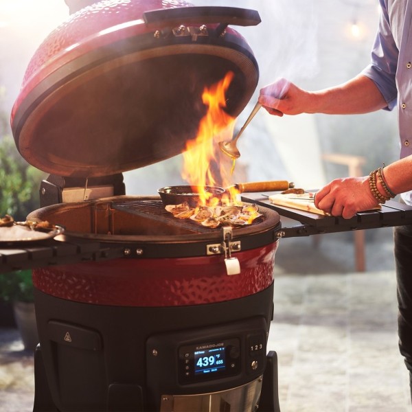 cocina con kamado joe