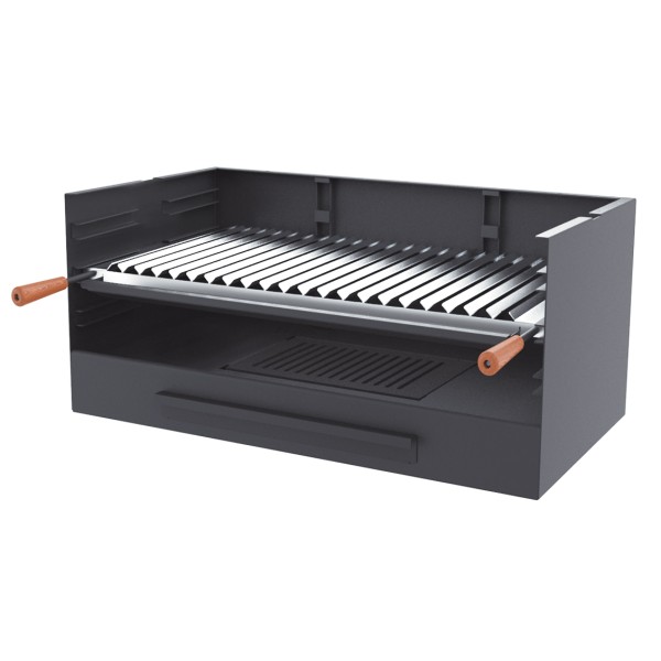 Barbacoa de Carbón y Leña 60 cm BV‐60