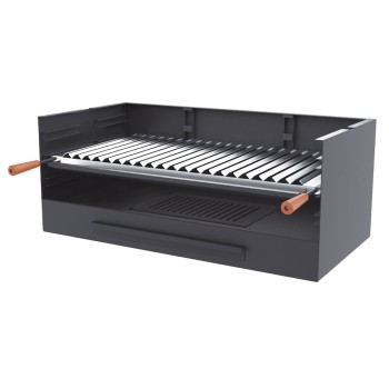 Barbacoa de Carbón y Leña 80 cm BV‐80