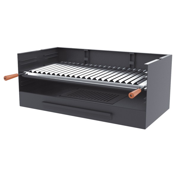 Barbacoa de Carbón y Leña 80 cm BV‐80