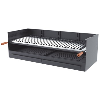 Barbacoa de Carbón y Leña 100 cm BV-100