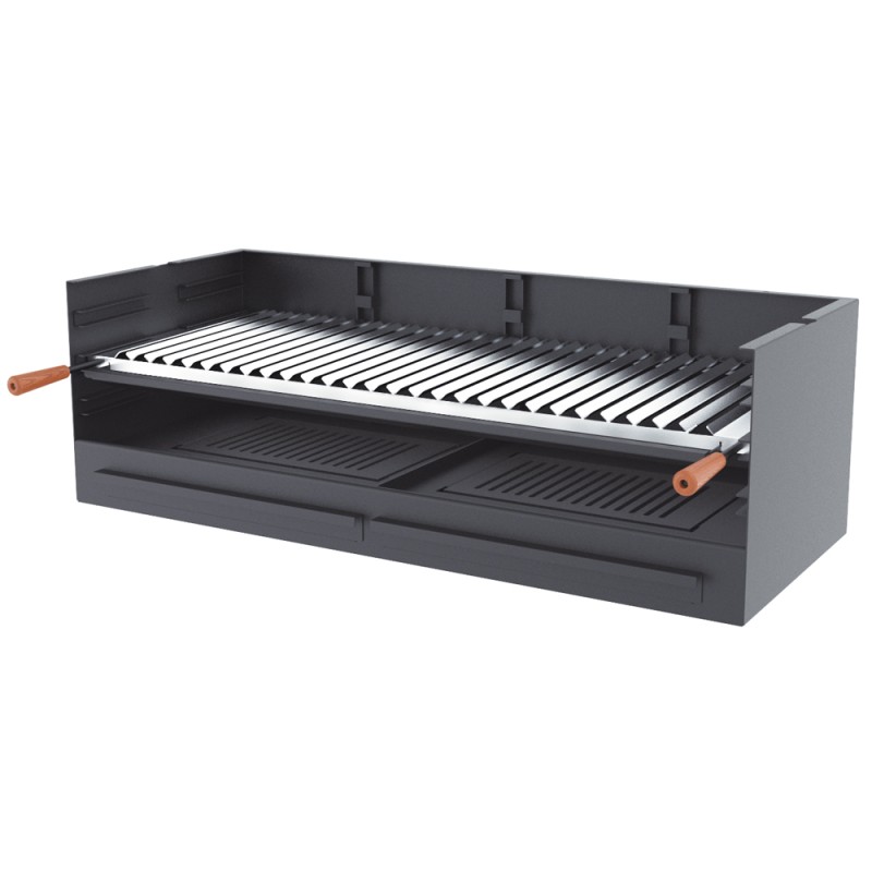 Barbacoa de Carbón y Leña 100 cm BV-100