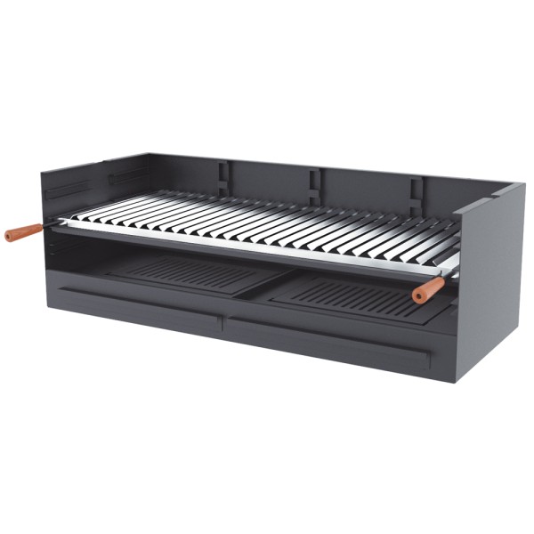 Barbacoa de Carbón y Leña 100 cm BV-100