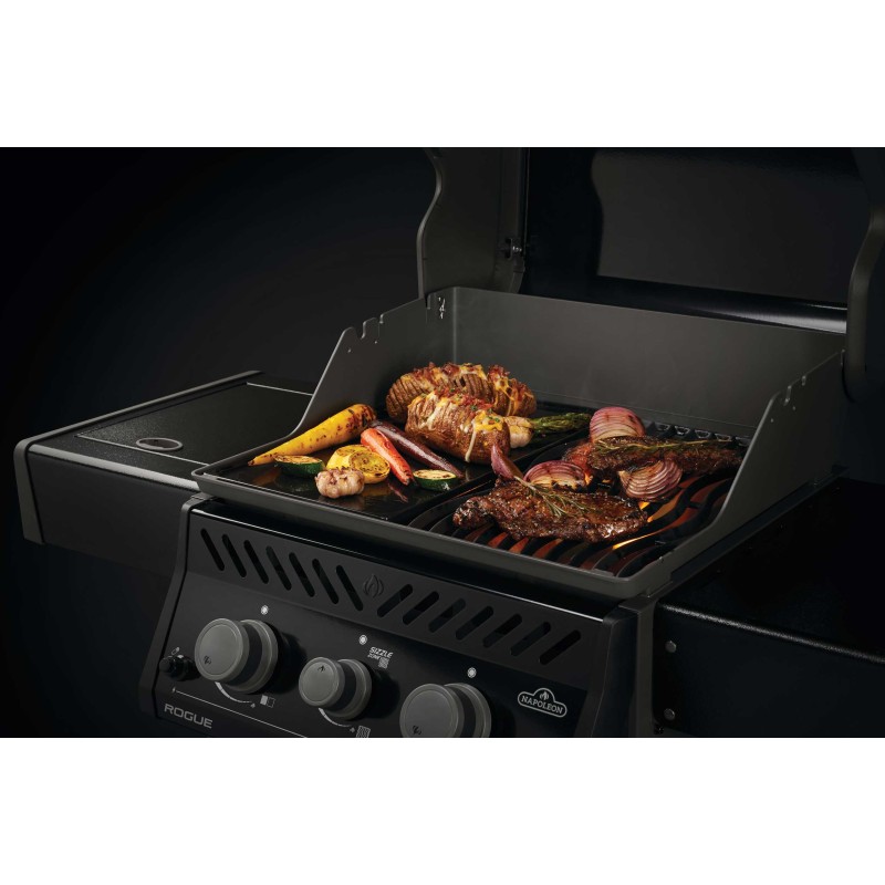 Plancha reversible Napoleon serie Rogue 365 y 525