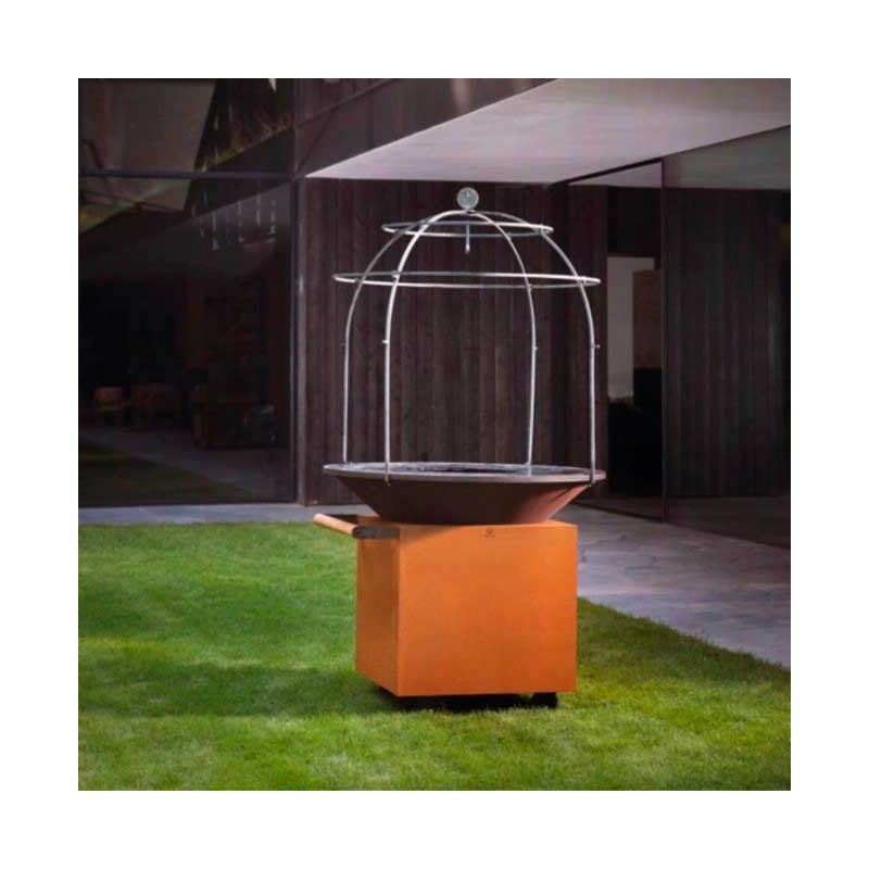 jaula para barbacoa
