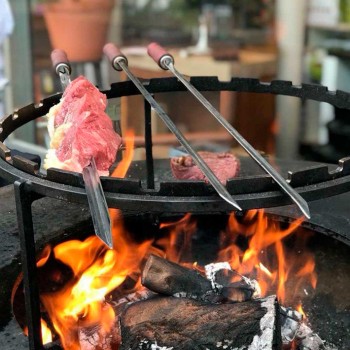 Juego de 3 Espetos 85 cm 2